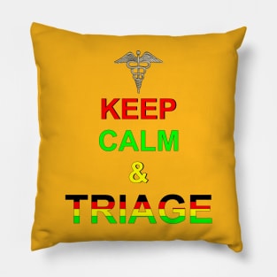 Triage Caduceus Pillow