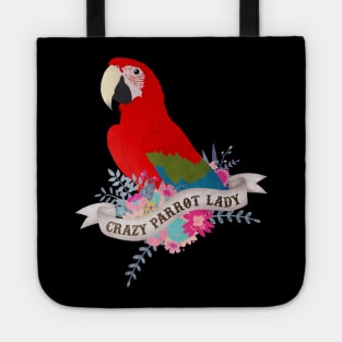 Crazy Parrot Lady Tote