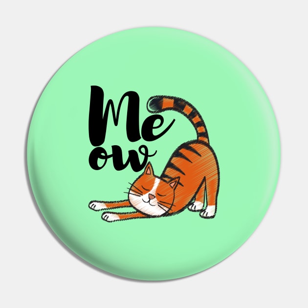 Kitty Meow Pin by François Belchior