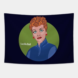 Hollywood actress Lucille Ball Tapestry