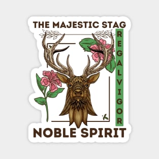 Stag Art Magnet