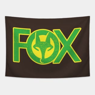 Fox '73 Yellow/Green Tapestry