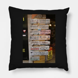 Newspapers Pillow