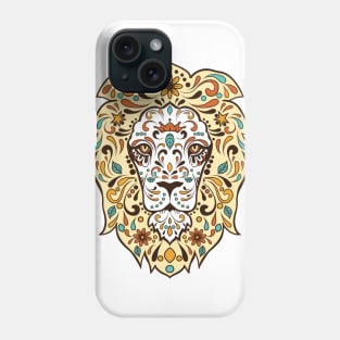 Lion's Head Sugar Sugar Skull Style Phone Case