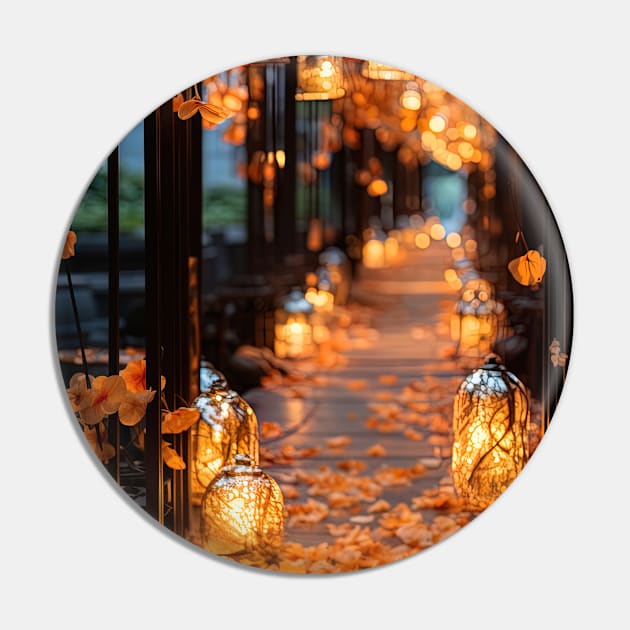 street full of magical lamps Pin by Maverick Media