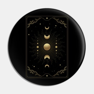 Moon Phase Design Pin