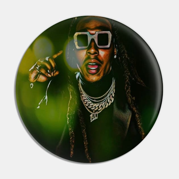 Retro Takeoff Pin by Miyster