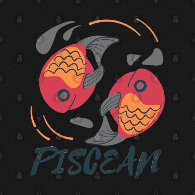 Piscean - Zodiac Sign by boldstuffshop