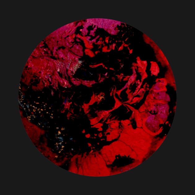 The Dark Red Planet by Newtegan