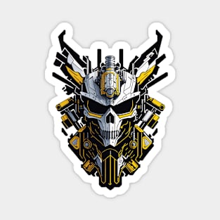 Mecha Skull S01 D03 Magnet