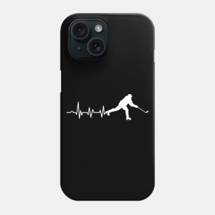 Ice Hockey Heartbeat Ice Hockey Player Gift Phone Case