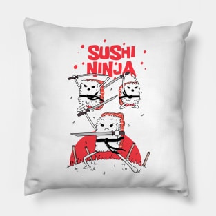 Sushi Ninja Pillow