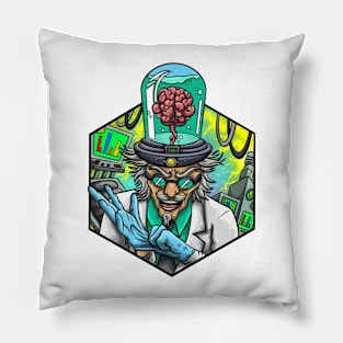 evil doctor Pillow