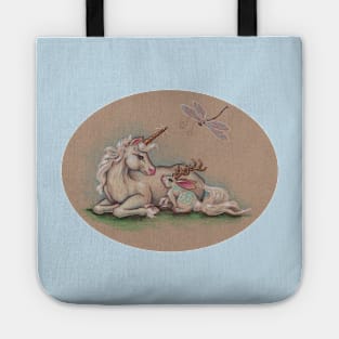 Meeting of the Mythological - Unicorn and Jackalope Tote