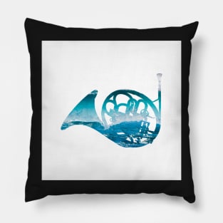 French Horn 2 Pillow