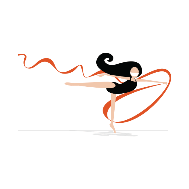 Gymnast Dancing by ilaamen