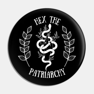 Hex The Patriarchy Dark Pin