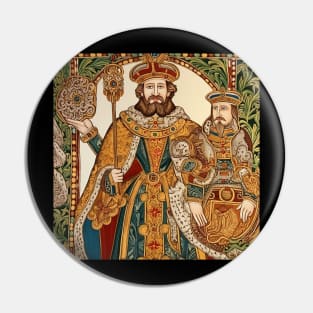 King James VI & I Pin