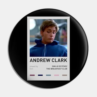 Emilio Esteves as Andrew Clark in The Breakfast Club Pin