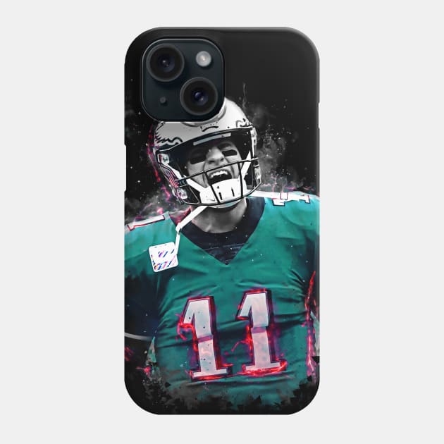 carson wentz art Phone Case by BAJAJU