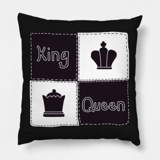 King and Queen Pillow