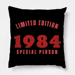 Limited Edition 1984 Special Person Pillow