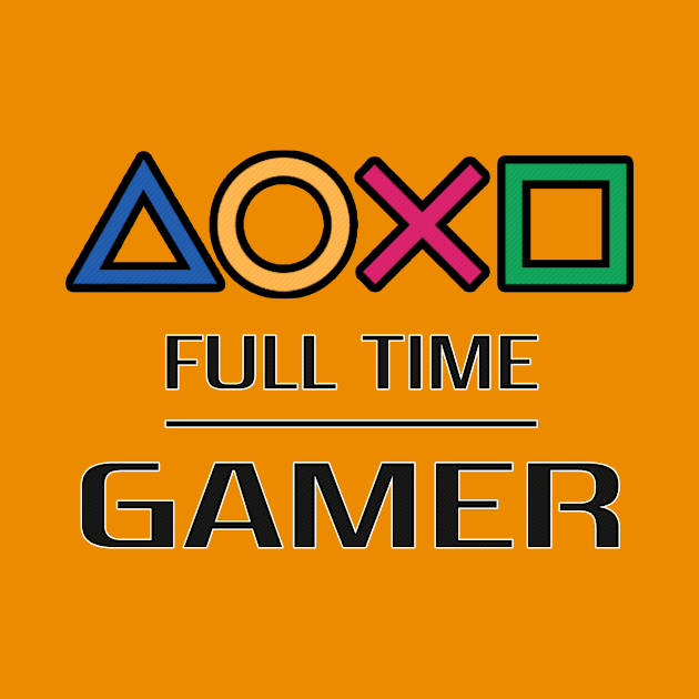 PLAYSTATION FULL TIME GAMER by baaldips