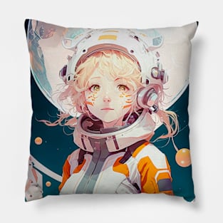 Space girl Pillow