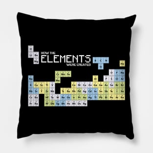 How The Elements Were Made Pillow