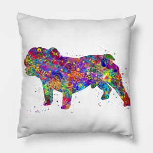 English bulldog Pillow