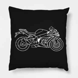 Kawasaki ZX10R motorbike Pillow