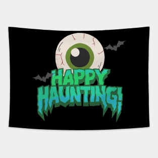 Halloween Happy Haunting Tapestry