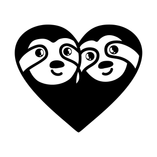 Couple Sloth In Love T-Shirt