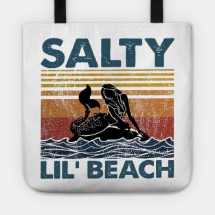 SALTY LIL' BEACH T SHIRT Tote