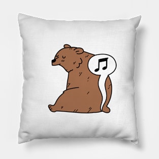 Farting Bear Pillow