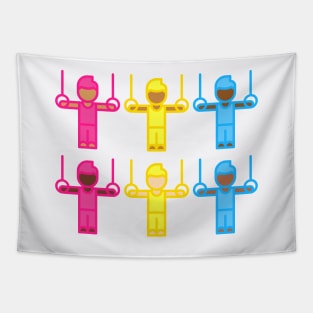 PANSEXUAL RINGS Tapestry