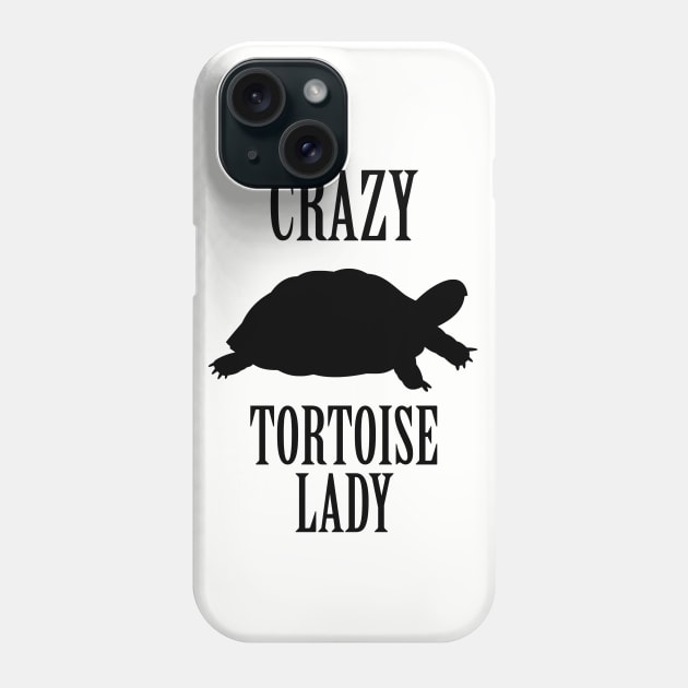 Crazy Tortoise Lady Phone Case by The Lemon Stationery & Gift Co