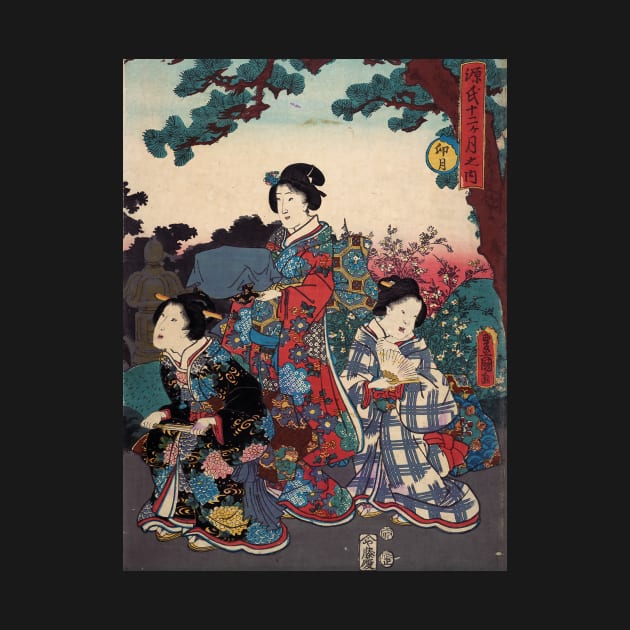 Three traditional Japanese women by Aleksander37