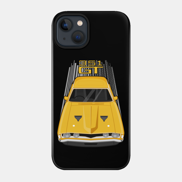 Ford Falcon XA GT 351 - Yellow - Ford Falcon Xa Gt 351 - Phone Case