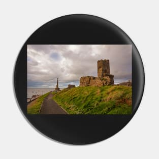 Aberystwyth Castle and War Memorial, Aberystwyth, Wales Pin