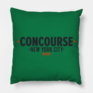 Concourse Bronx Emblem - NY Apparel Pillow