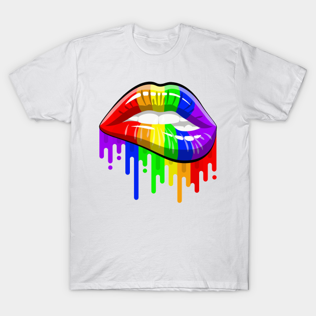 shirt with lips on it