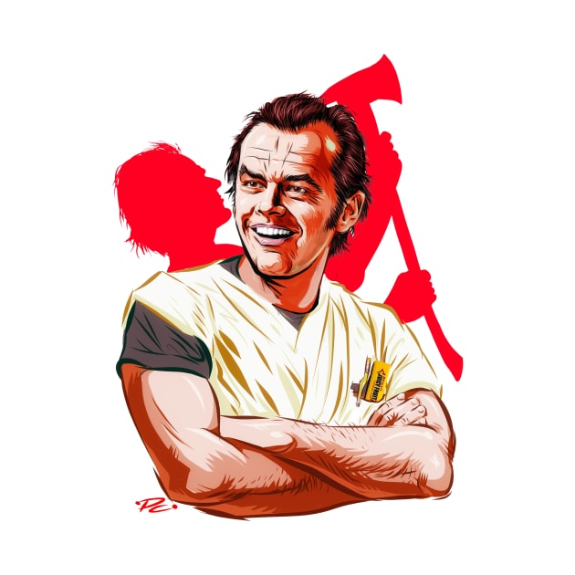 Jack Nicholson - An illustration by Paul Cemmick by PLAYDIGITAL2020