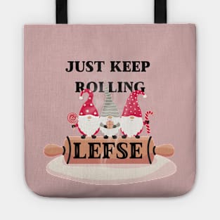 Rollin' with My Gnomies: A Lefse-Loving Trio Tote