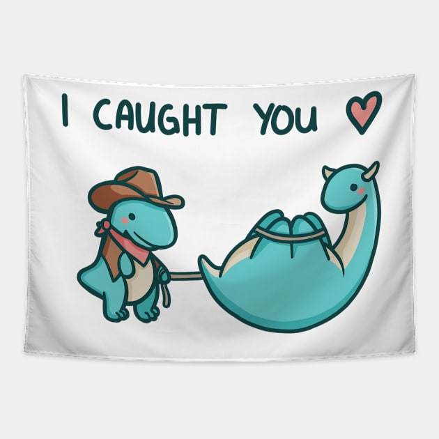 I caught you Tapestry by hugadino