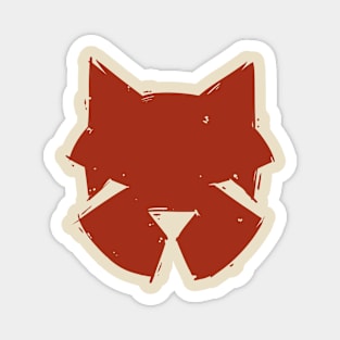 Pumpkin Cat Halloween Magnet