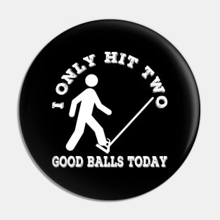 Funny Dad Joke Golf Golfing Pun Pin