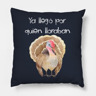 Camisa Chistosa en Espanol Funny Shirt in Spanish Pillow