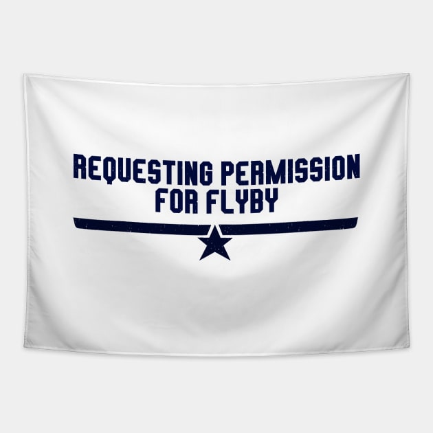 Requesting Permission for Flyby Tapestry by BodinStreet