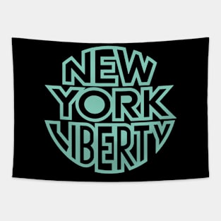 NEW YORK LIBERTY OUTLINE Tapestry